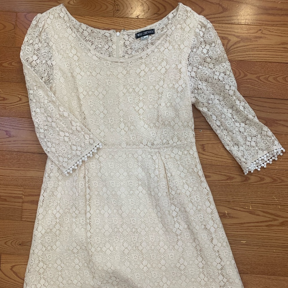 OFF WHITE beautiful, fanciful, whimsical dress